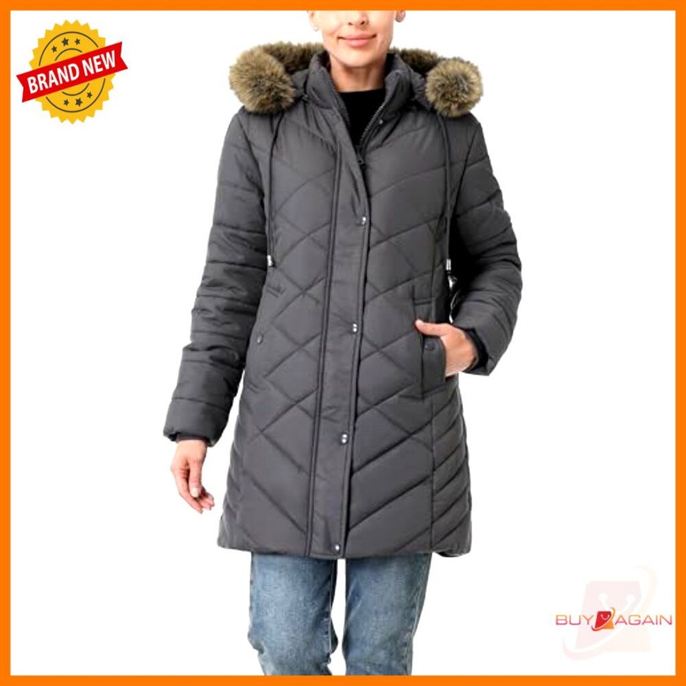 Long Winter Down Jacket Fleece Lined Waterproof W… - image 2
